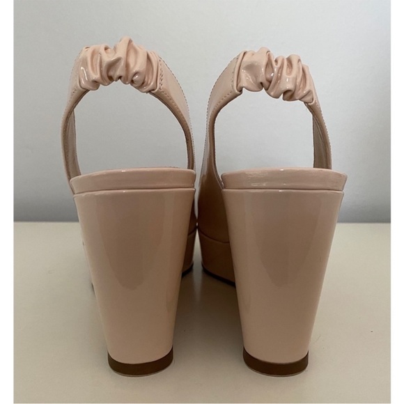 Stuart weitzman patent leather wedge sandals - Picture 7 of 8